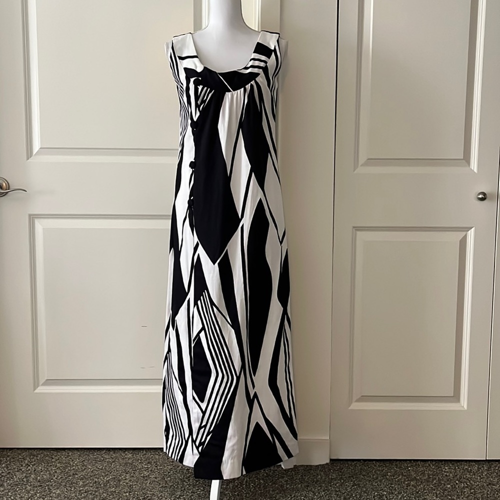 Malia Honolulu Vintage Hawaiian Maxi Dress
